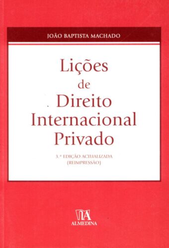 Lições de direito internacional privado