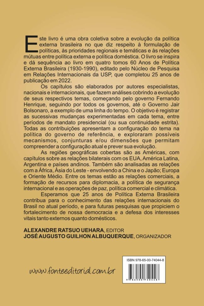 25 Anos de Política Externa Brasileira: 1996-2021 - Image 2