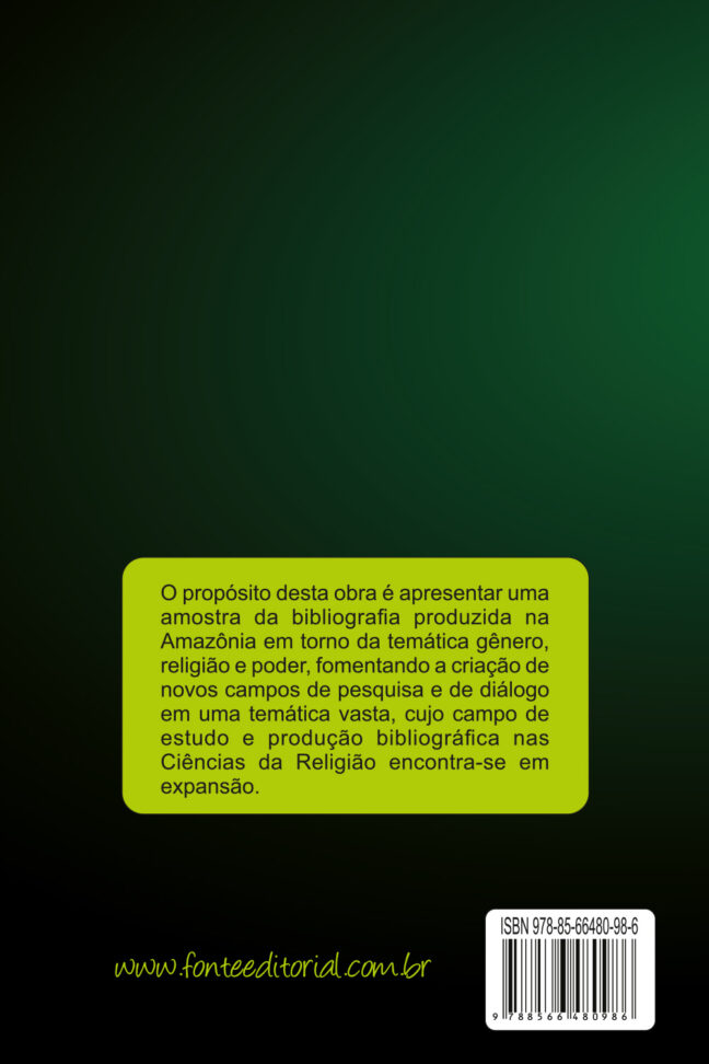 Religião, Gênero e Poder: Estudos amazônicos - Image 2