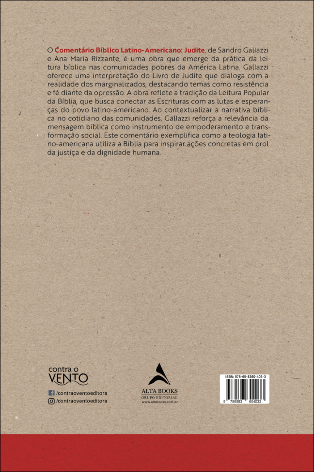 Comentário bíblico latino-americano: livro de Judite - Imagem 3